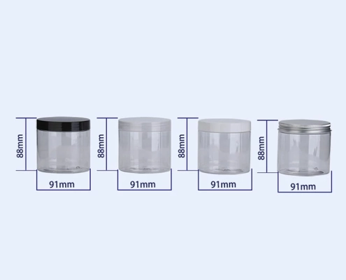 16 oz plastic jars with lids wholesale