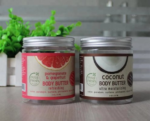 wholesale 8 oz plastic jars with lids