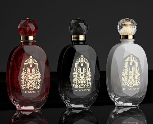 custom fragrance bottles, empty glass fragrance spray bottles