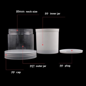 double walled jar, plastic jars manufacture double walled jar, plastic jars manufacture