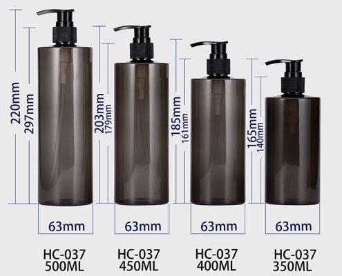 empty shampoo bottles wholesale