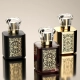 fragrance bottles wholesale, golden perfume bottle