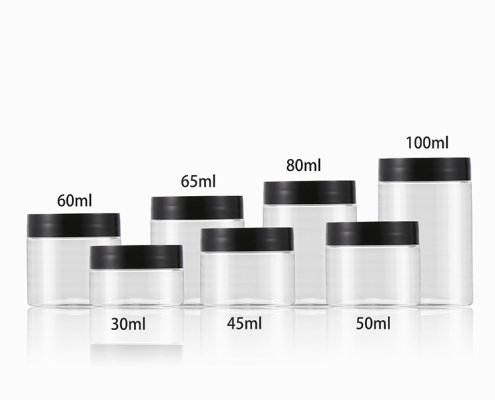 small plastic jars with lids bulk
