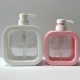 square plastic bottles wholesale square lotion pump bottle