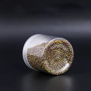 4 oz 8 oz 12 oz 16oz 32 oz clear Plastic Food Canister Set 4 oz 8 oz 12 oz 16oz 32 oz clear Plastic Food Canister Set