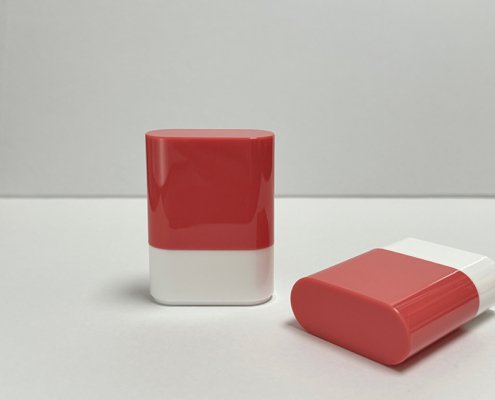 15g plastic falt deodorant tube