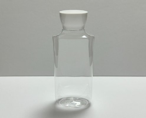 Plastic PET Disc Top Squeeze Shower Gel Shampoo Conditioner Bottle Custom Logo